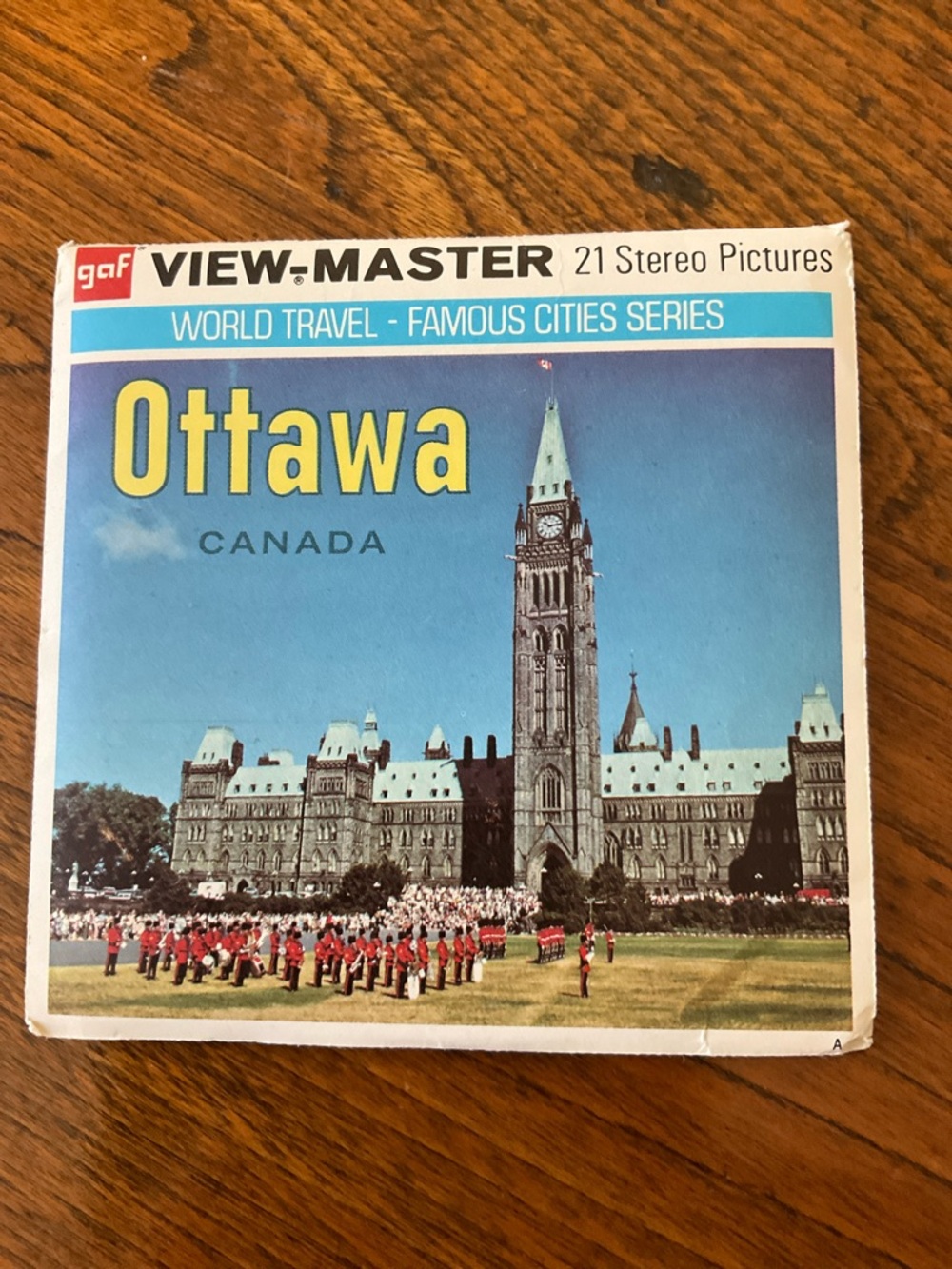 View-Master Ottawa, Canada Reel Packet